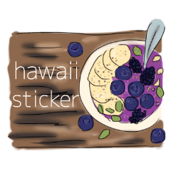 [LINEスタンプ] ハワイのあれこれ