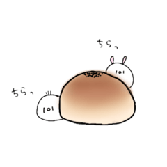 [LINEスタンプ] ころころ隊【パンとの日常】