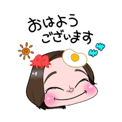 [LINEスタンプ] ともよちゃんスタンプ①