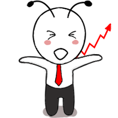 [LINEスタンプ] 株式金持ちになりたい新一くん