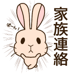 [LINEスタンプ] ラミーちゃんスタンプ(家族用)