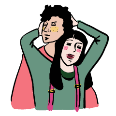 [LINEスタンプ] ラヴリーな気持を伝えるスタンプ
