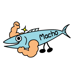 [LINEスタンプ] さんまっちょ