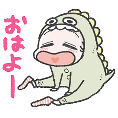 [LINEスタンプ] めめ子とらくちゃん