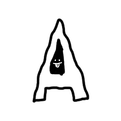 [LINEスタンプ] アルファベットくんAからH