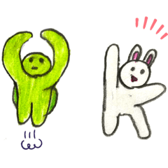 [LINEスタンプ] 我が家の画伯☆2