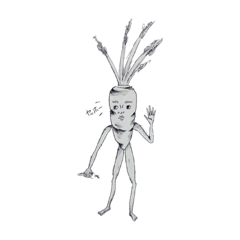 [LINEスタンプ] vegetable humans