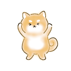 [LINEスタンプ] 日常 しばりす犬1