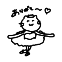[LINEスタンプ] はたらくばれりーにゃ