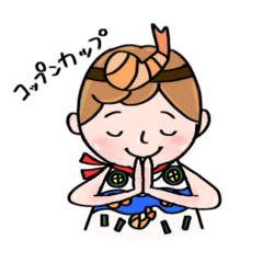 [LINEスタンプ] パッタイくんのゆるタイ語スタンプ