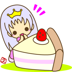 [LINEスタンプ] まみんこのシンプル可愛いお姫様スタンプ