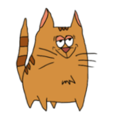 [LINEスタンプ] グータラねこスタンプ