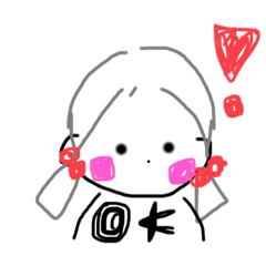 [LINEスタンプ] はな子の日常会話