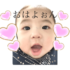 [LINEスタンプ] 葉ちゃんとゆりこスタンプ( ◜◡◝ )