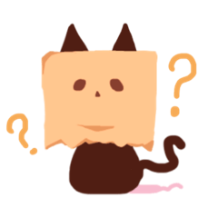 [LINEスタンプ] 紙袋とネコ
