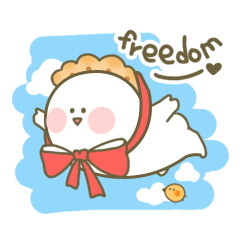 [LINEスタンプ] ふわふわしたクッキーが好き。