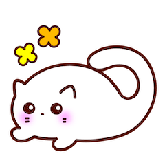 [LINEスタンプ] もちねこのミルク1