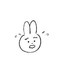 [LINEスタンプ] 優しくなりたいうさぎちゃん