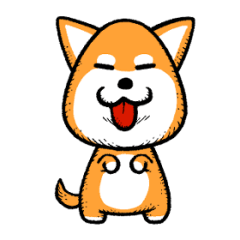 [LINEスタンプ] 柴犬ゴンゾー