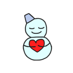 [LINEスタンプ] 愉快なゆきだるまさん