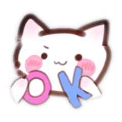 [LINEスタンプ] 。もちねこ。