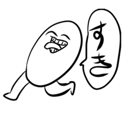 [LINEスタンプ] 自分のスタンプを作った自分
