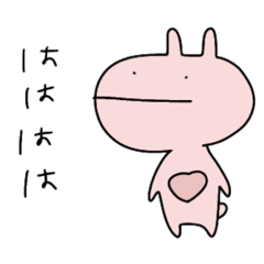 [LINEスタンプ] てきとううさぎ．の画像（メイン）