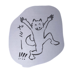 [LINEスタンプ] 此程の犬学生