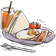 [LINEスタンプ] 美味い仲間たち