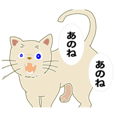 [LINEスタンプ] にゃん吉のイラストスタンプ