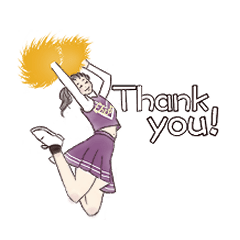 [LINEスタンプ] GO！ Cheer Leader！