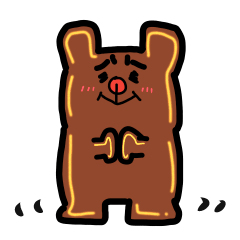 [LINEスタンプ] のんびりキャラクターできました