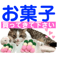 [LINEスタンプ] ねこさんお願いスタンプ