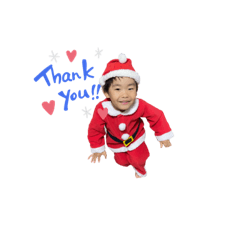 [LINEスタンプ] 4歳のゆうりくん元気