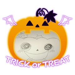 [LINEスタンプ] HAND MADE PUMPKIN