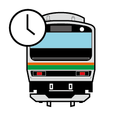 [LINEスタンプ] 湘南新宿ラインで帰る ★池袋駅下り編★