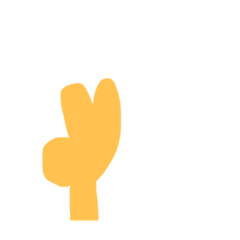 [LINEスタンプ] ピースしかないスタンプ