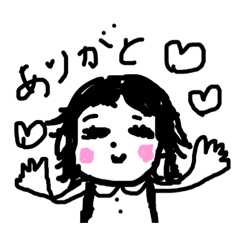 [LINEスタンプ] ラフちびちゃん