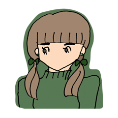 [LINEスタンプ] 緑ちゃんスタンプ