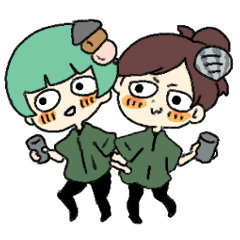 [LINEスタンプ] あさりと愉快な仲間たち