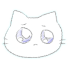 [LINEスタンプ] 顔で気持ちを表現したねこみたいな生き物