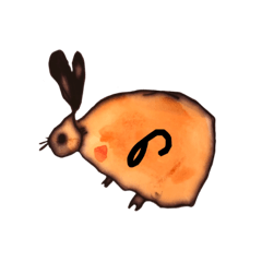 [LINEスタンプ] うさぎだに 丸二