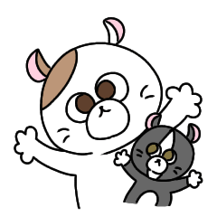 [LINEスタンプ] まめネコ2