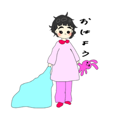 [LINEスタンプ] ぼんまゆちゃん