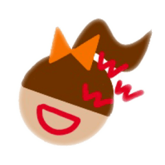 [LINEスタンプ] ポニーテールちゃんのスタンプスタンプ