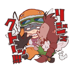 [LINEスタンプ] ONE PIECE ビルカの民とシャンディア