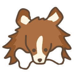 [LINEスタンプ] シェルティーの日常スタンプ1