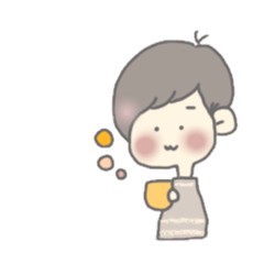 [LINEスタンプ] ぼくんち。