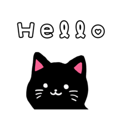 [LINEスタンプ] みーにゃんのアルファベットスタンプ