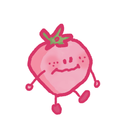 [LINEスタンプ] いちご本気
